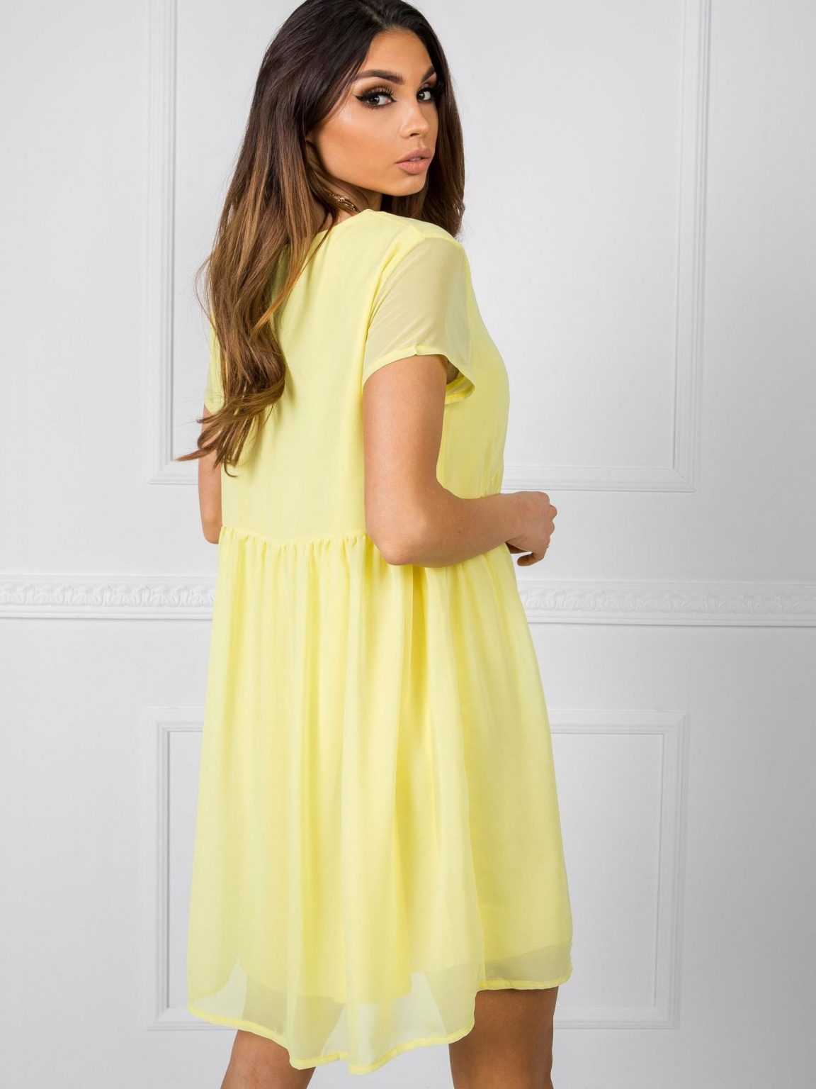 Żółta sukienka Sarah RUE PARIS