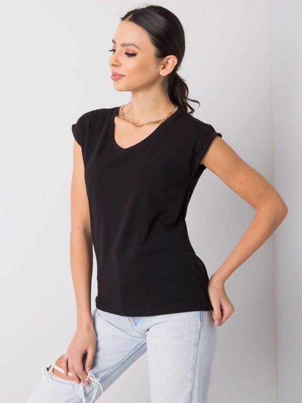 Czarny t-shirt Elisabetta