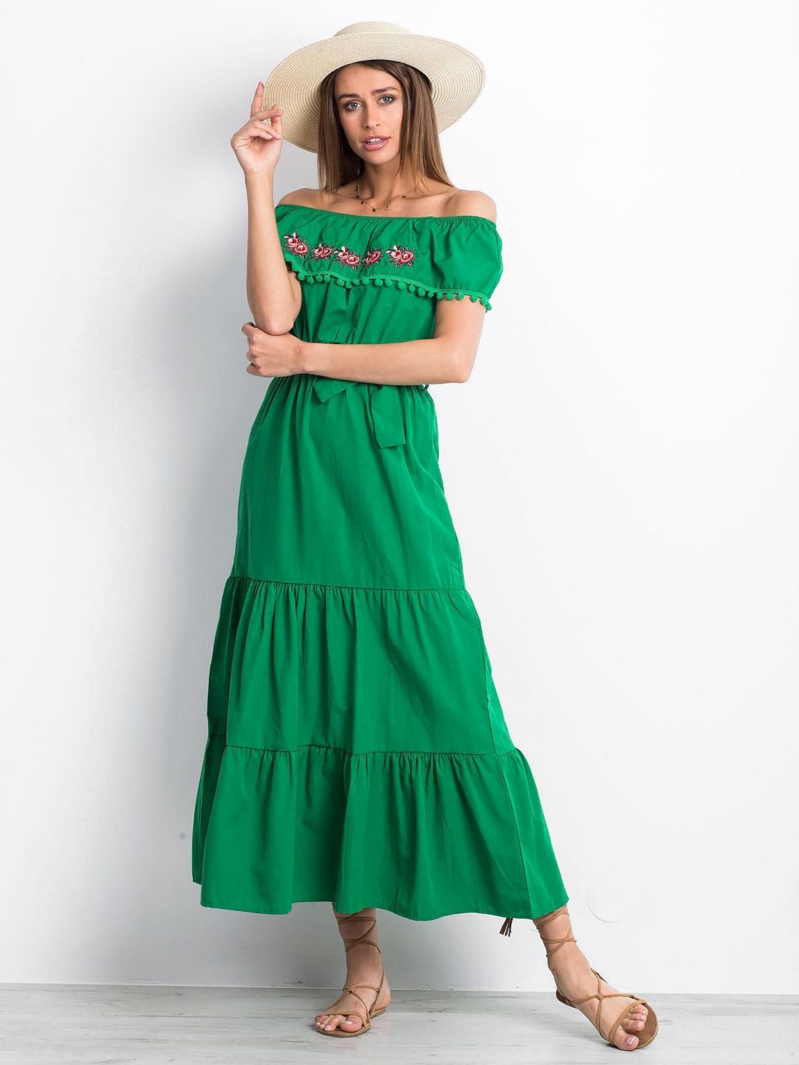 Zielona sukienka Corsica