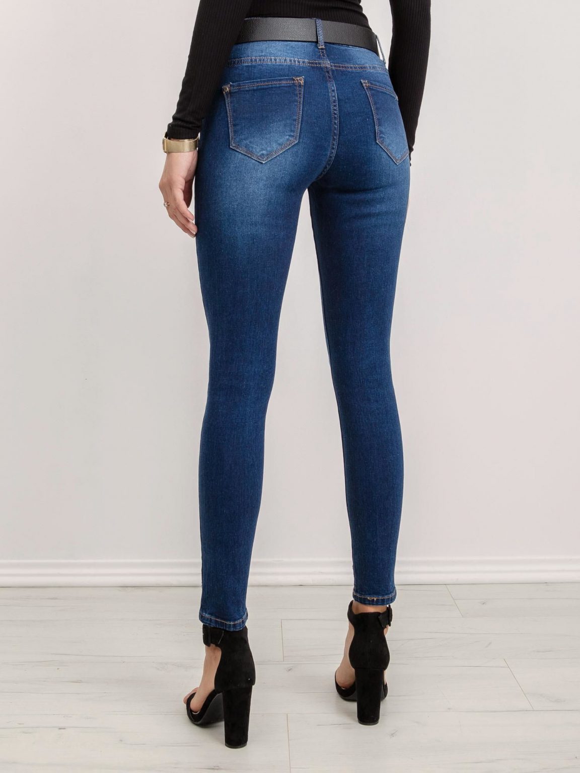 Niebieskie jeansy Option