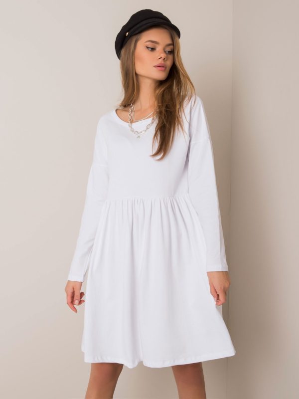 Biała sukienka Vega RUE PARIS