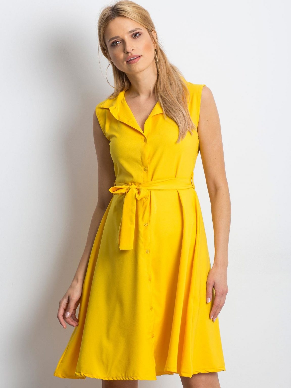 Żółta sukienka Masterclass