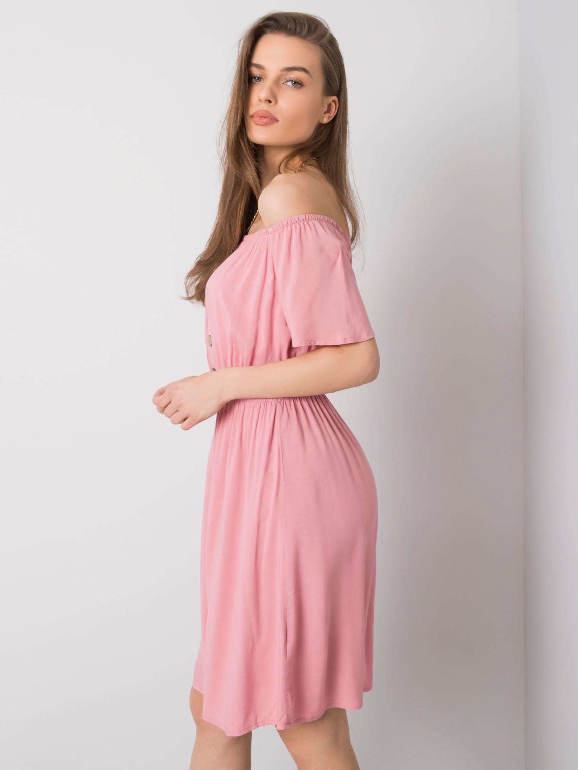 Różowa sukienka Cori SUBLEVEL