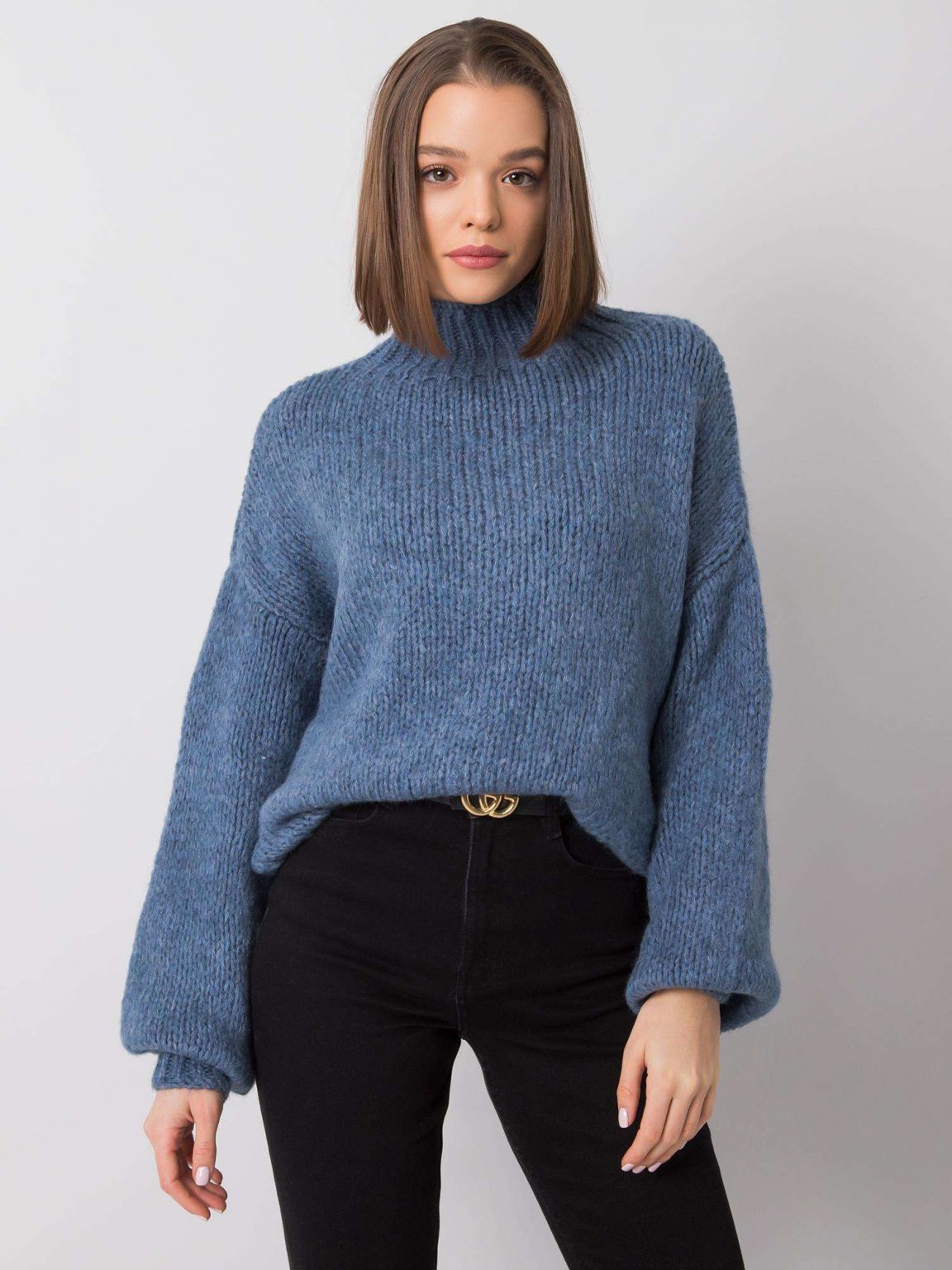 Niebieski sweter Ariana
