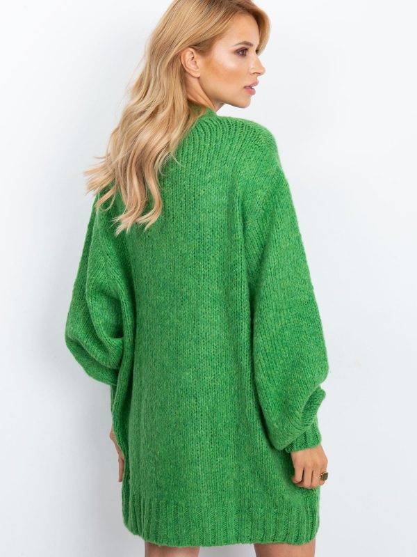 RUE PARIS Zielony sweter Belize
