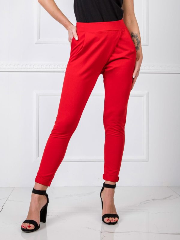 Czerwone spodnie Jenny