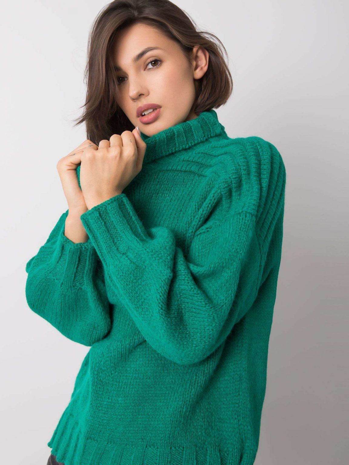 Zielony sweter Zelda RUE PARIS