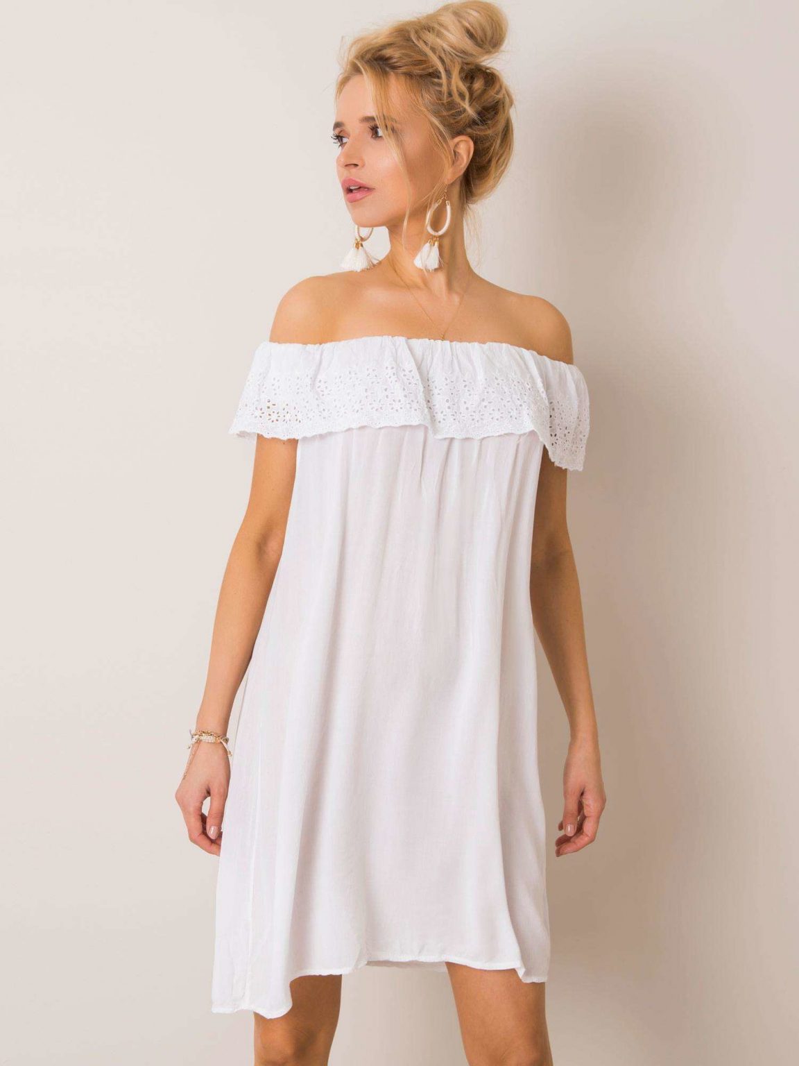Biała sukienka Santorini
