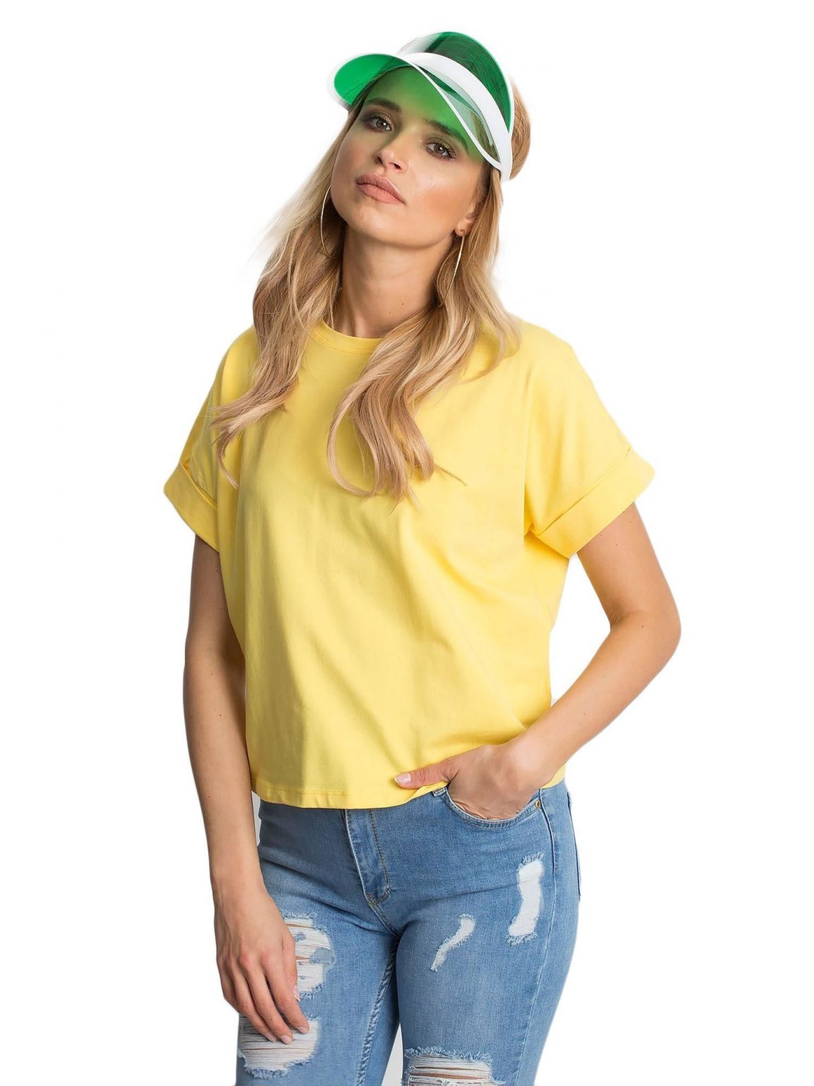 Żółty t-shirt Woodland