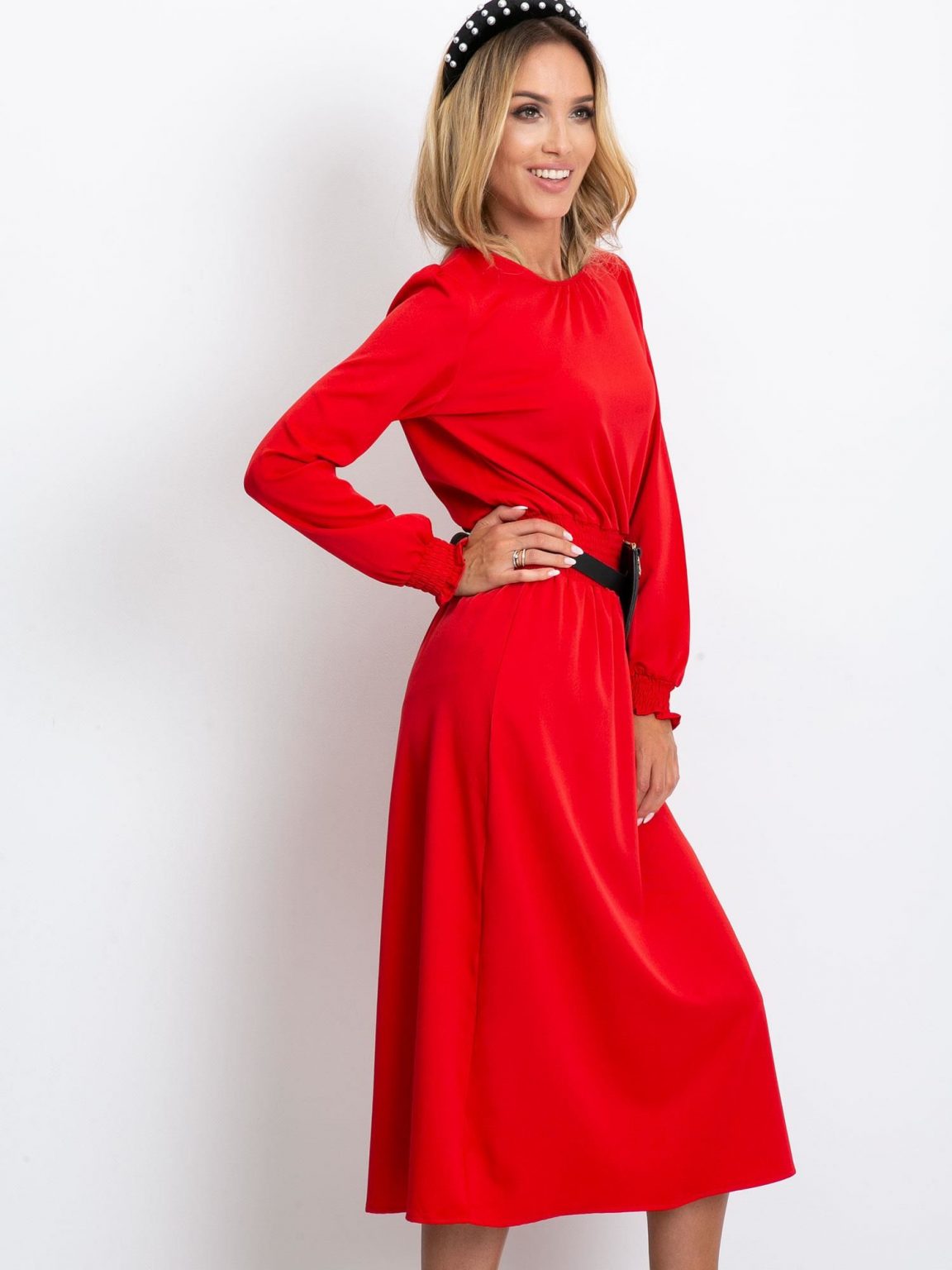Czerwona sukienka Saffire