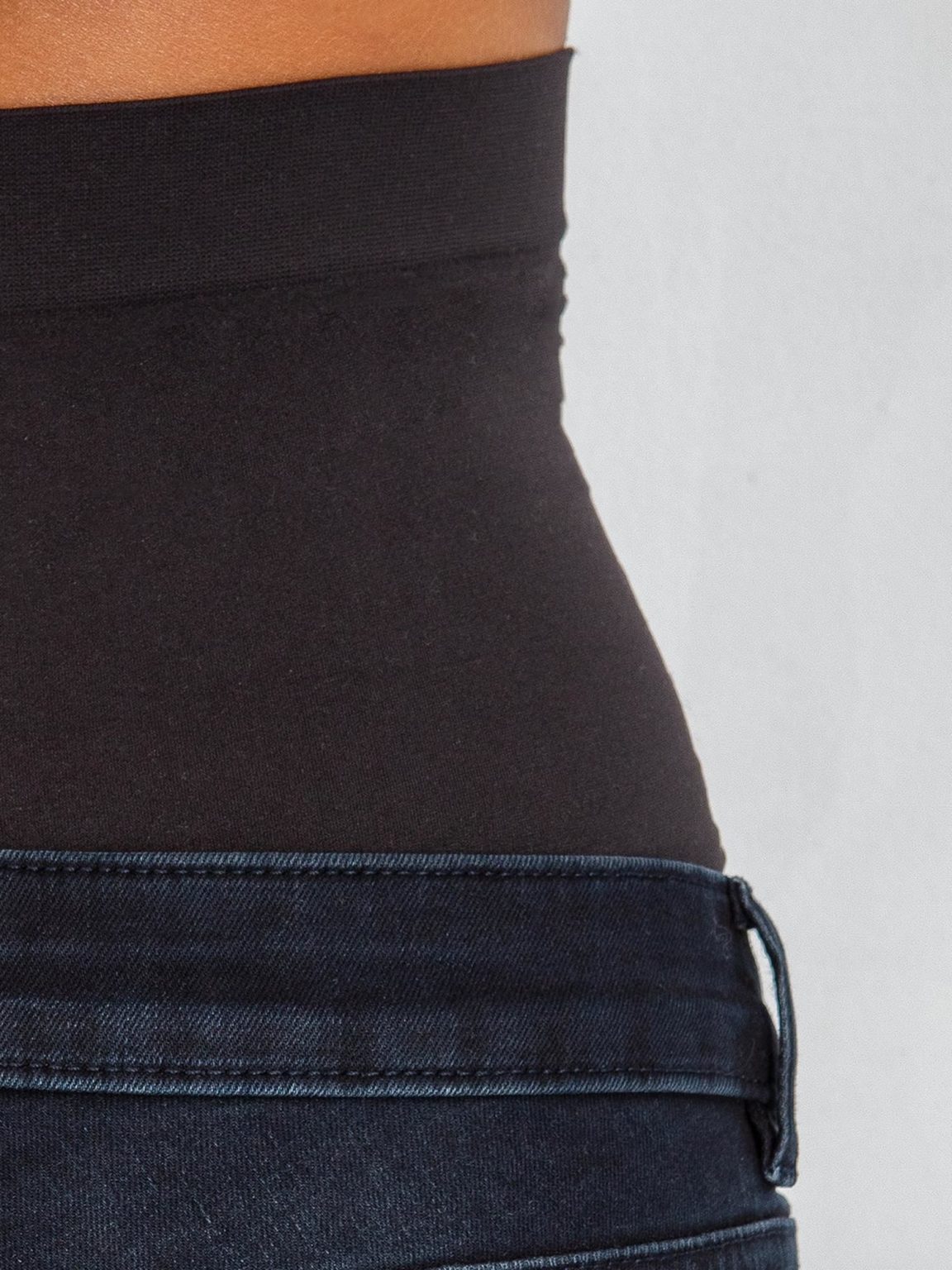 RUE PARIS Ciemnoniebieskie jeansy ciążowe Sole