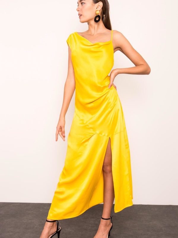 Żółta sukienka BSL
