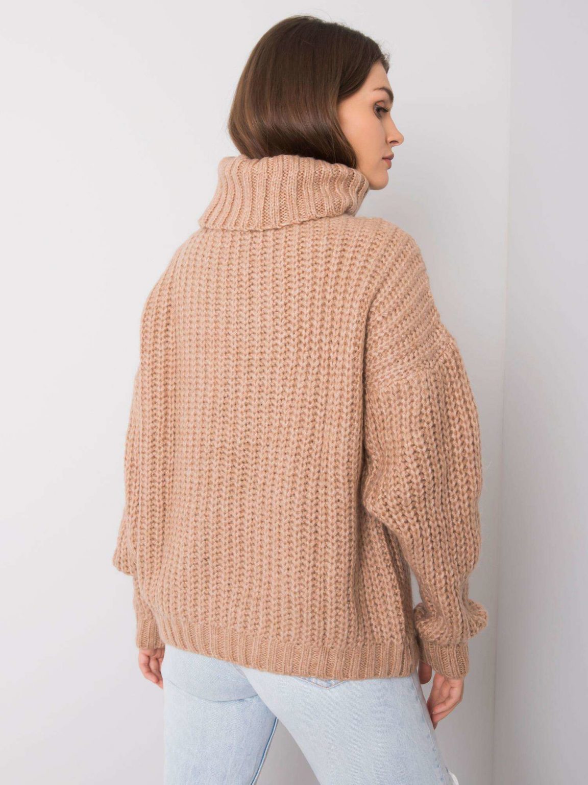 Beżowy sweter Penelope RUE PARIS