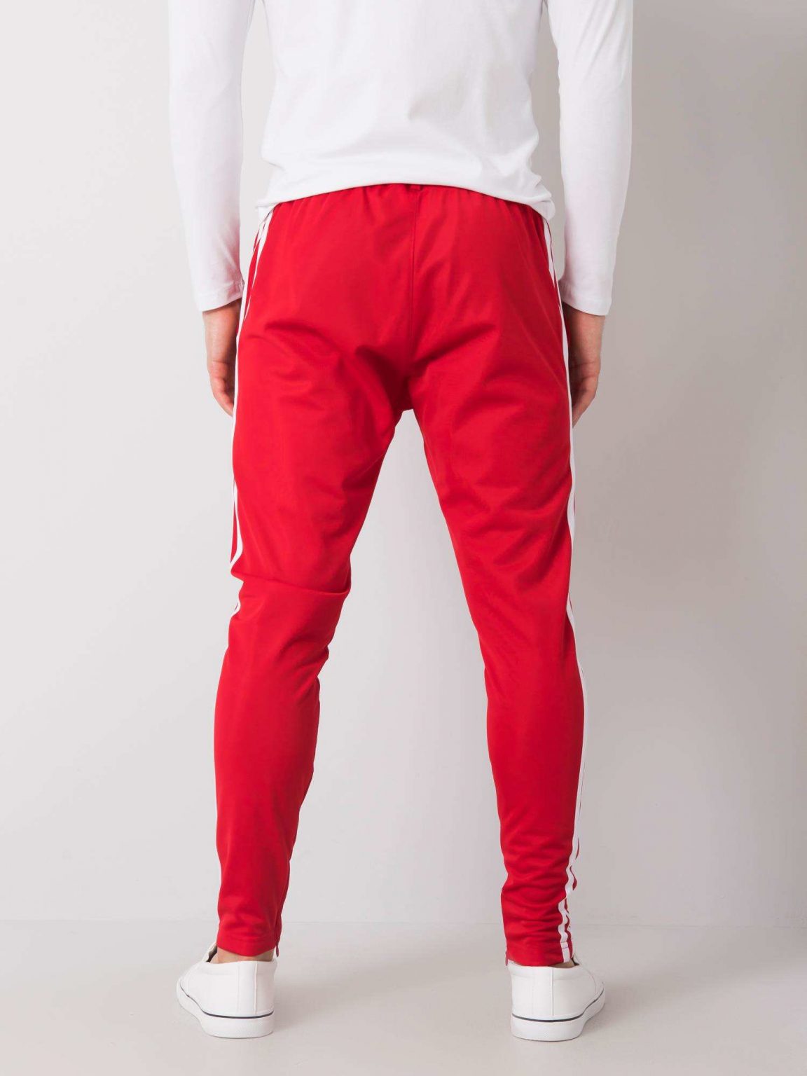 Czerwone spodnie dresowe męskie Darren
