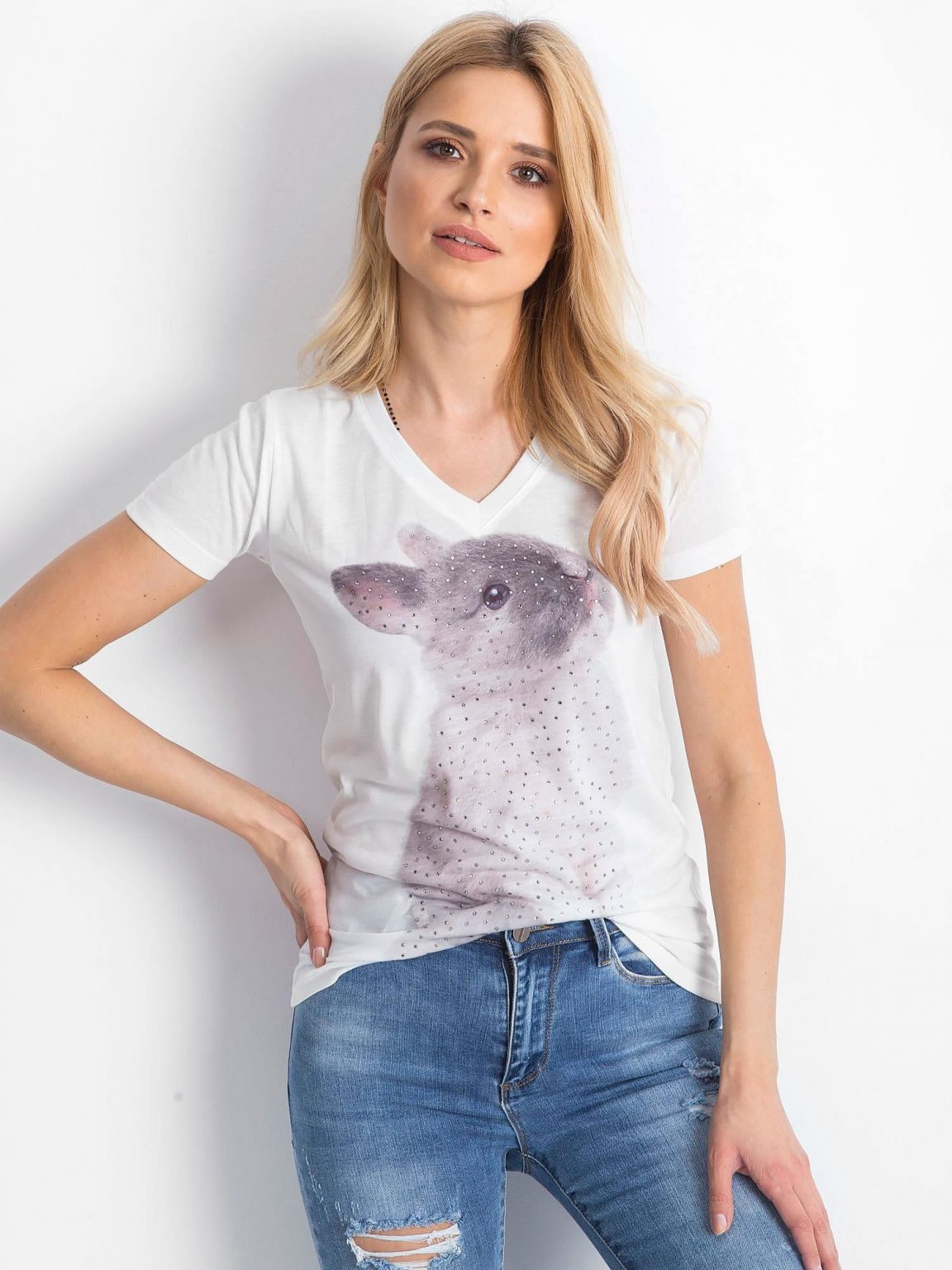 Ecru t-shirt Bunny