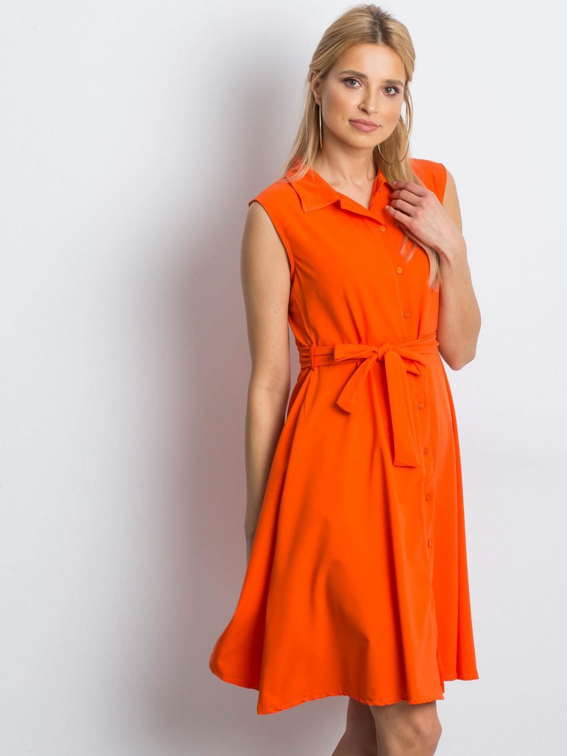 Pomarańczowa sukienka Masterclass