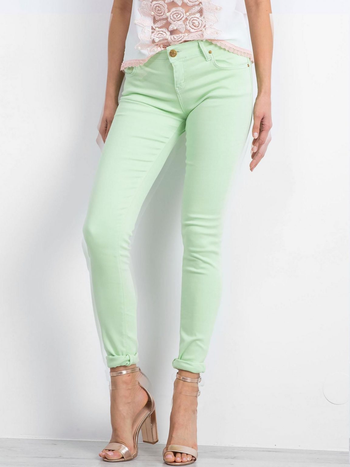 Zielone spodnie Inventive