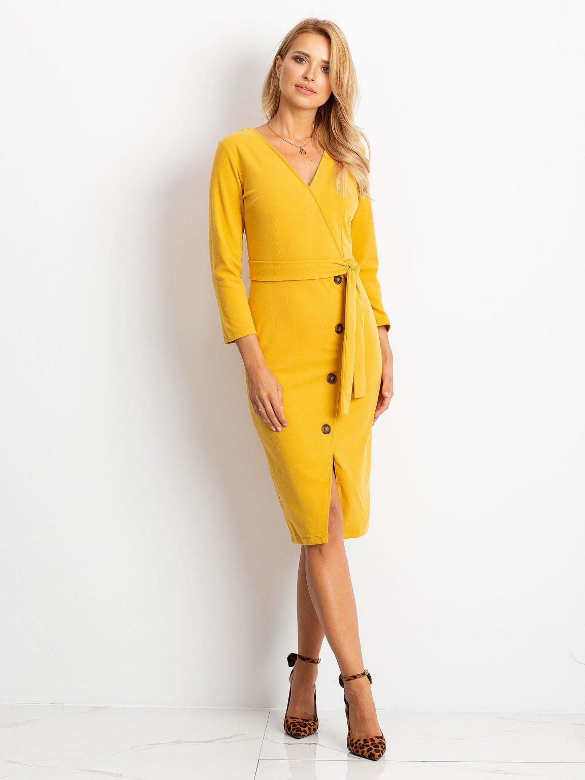 Żółta sukienka Future