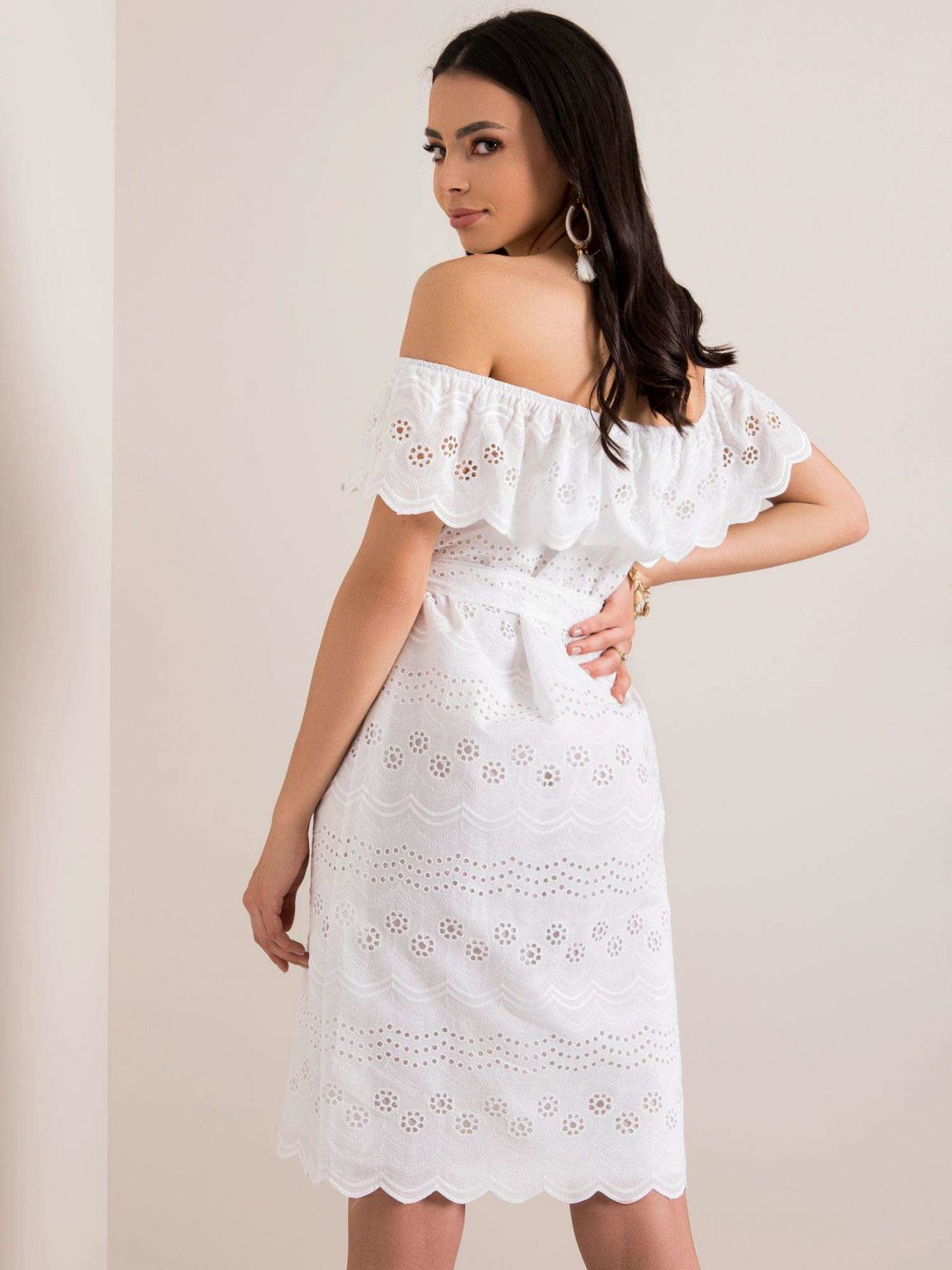 Biała sukienka Coral
