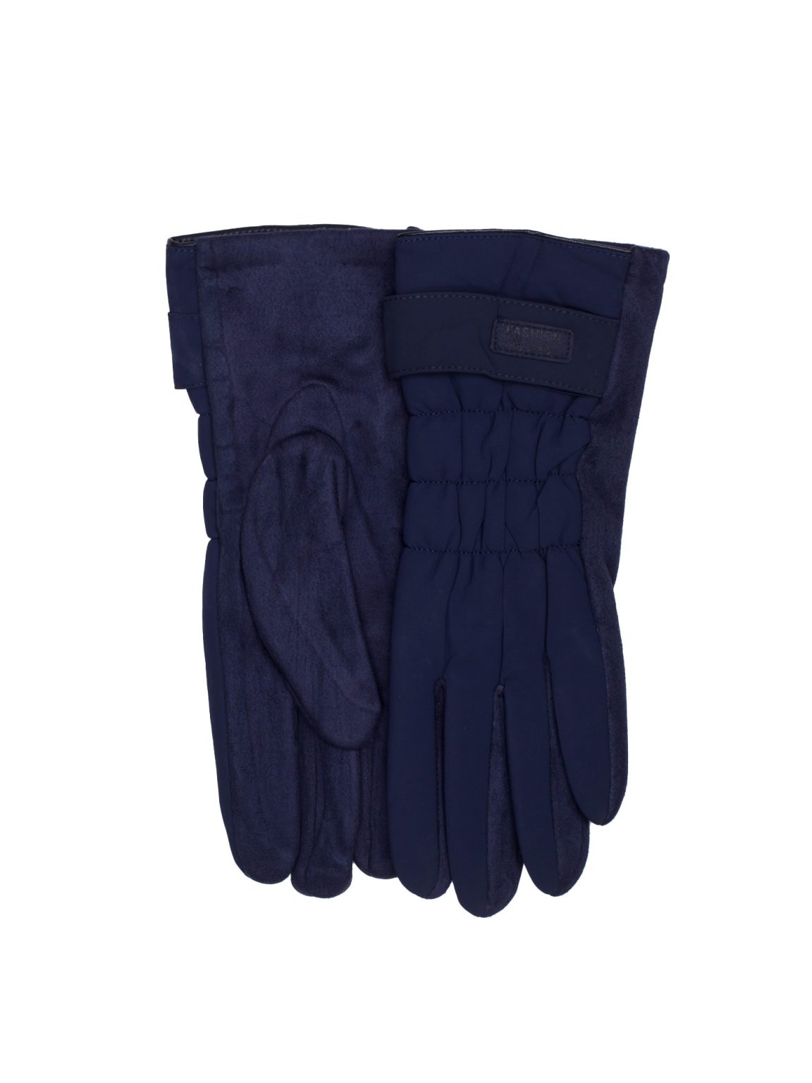 Hurtownia Granatowe rękawiczki na zimę dotykowe
