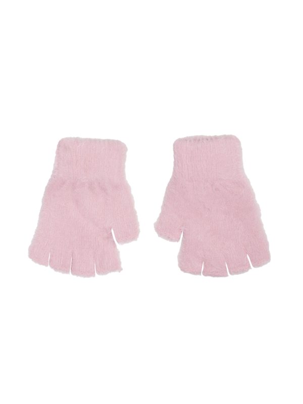 Hurtownia Różowe rękawiczki bez palców