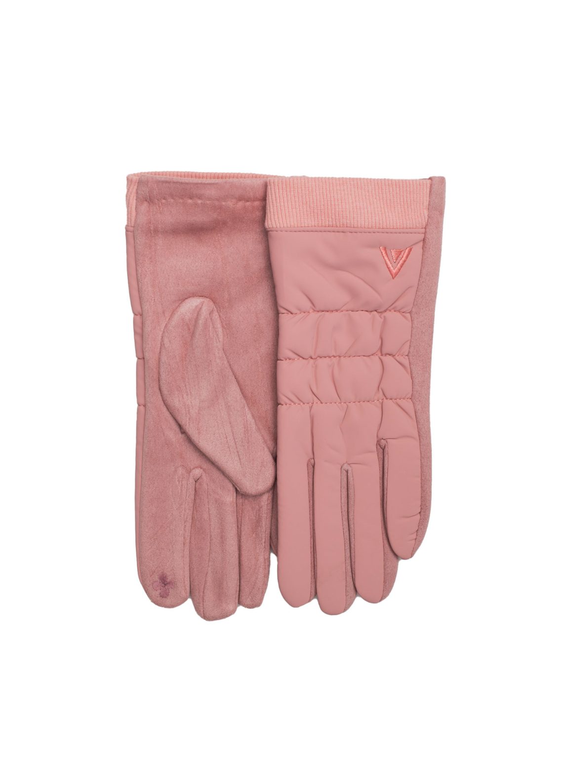 Hurtownia Różowe rękawiczki damskie do smartfonów