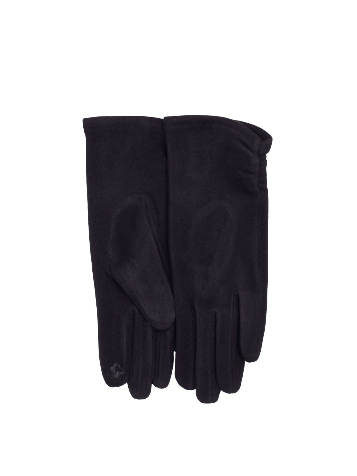 Hurtownia Czarne rękawiczki damskie na zimę