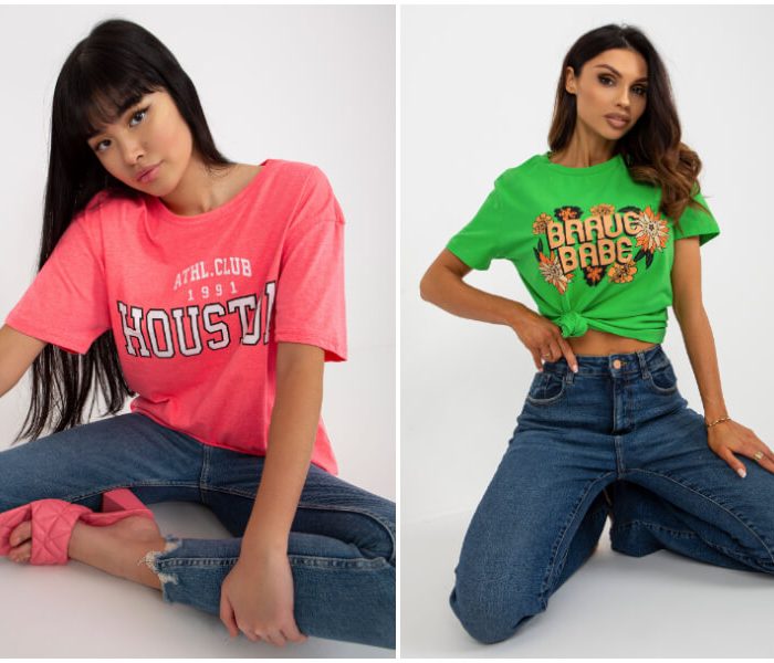 T-shirty z nadrukami w hurtowni – produkt na wiosnę i lato