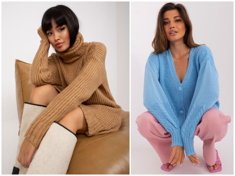 Swetry damskie – przegląd najmodniejszych fasonów na jesień
