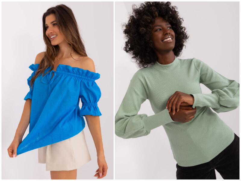 Tanie bluzki damskie hurt – szeroki wybór stylowych modeli