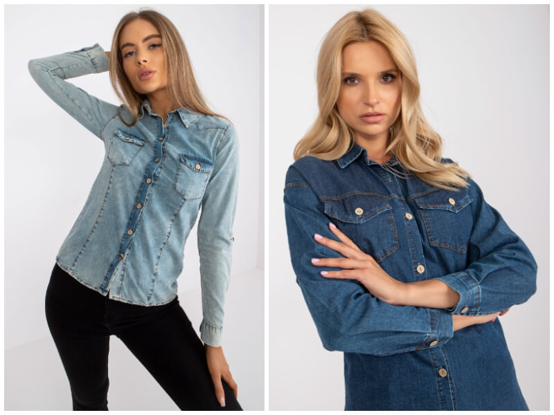 Koszula jeansowa damska – niezastąpiona w casualowych stylizacjach
