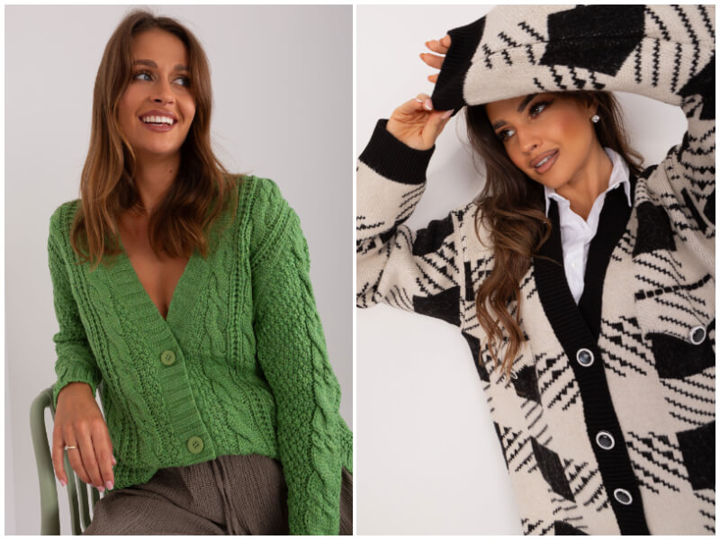 Swetry damskie rozpinane – stylowy dodatek do stylizacji