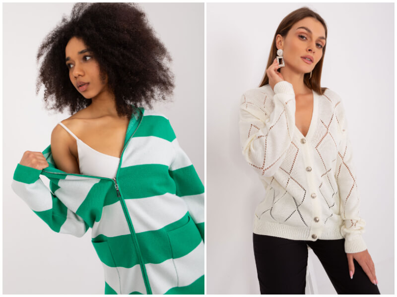 Swetry damskie rozpinane – nowa kolekcja na wiosnę