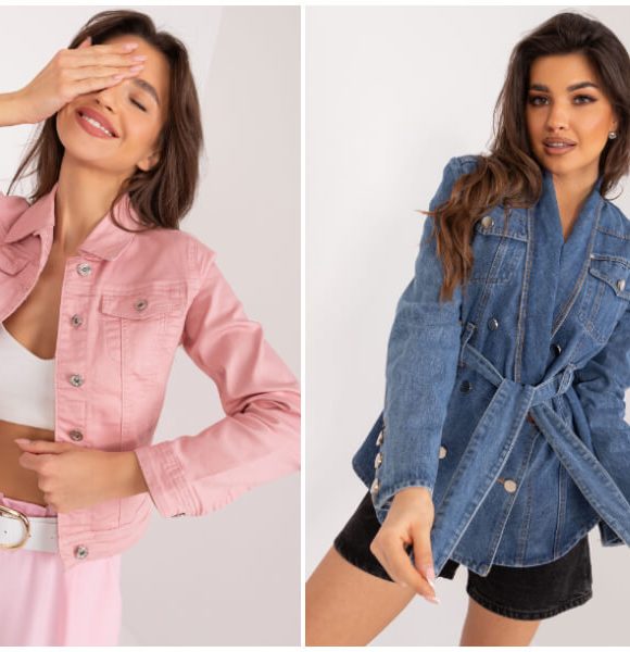 Kurtki jeansowe damskie na wiosnę – zobacz nowe modele