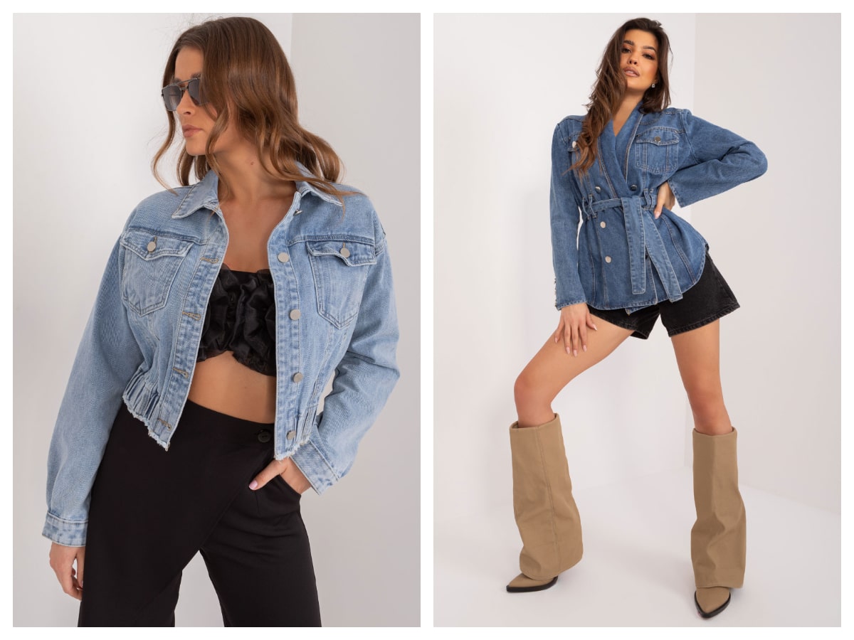 Kurtki jeans damskie – modna odzież w ponadczasowym stylu