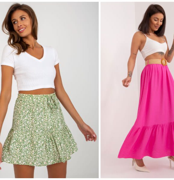Spódnica z falbanką na lato – modny element letniej garderoby