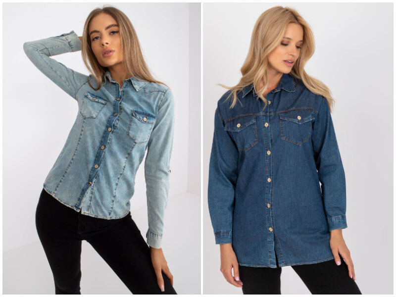 Îmbrăcăminte din denim pentru femei cu ridicol – descoperă modele elegante