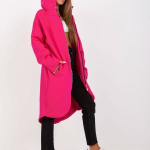 Cumpără cu ridicata Hanorac Tina RUE PARIS Fuchsia Basic