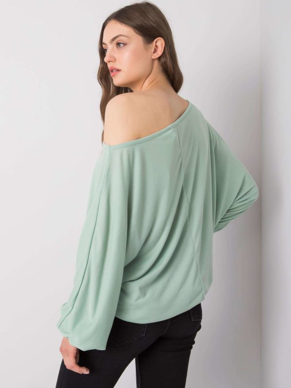 Comert cu ridicata Bluza cu menta Esther RUE PARIS