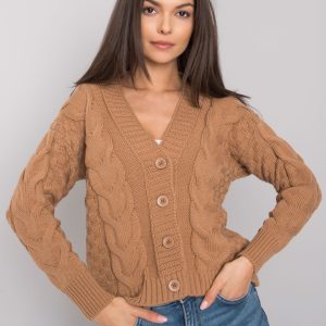 Cardigan de cabluri ridicat cu accesorii Danville RUE PARIS