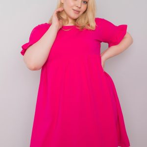 Cumpara cu rochie ridicata Chiara Fuchsia plus