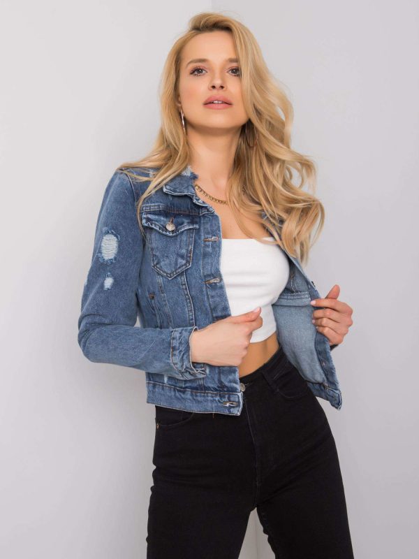 Jachetă denim Fabianna Comert cu ridicata