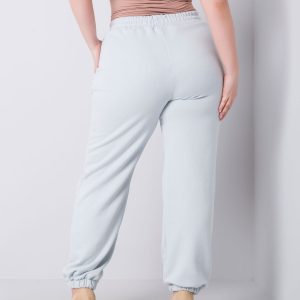 Comert cu ridicata Pantaloni de trening alabastru deschis Kyana RUE PARIS