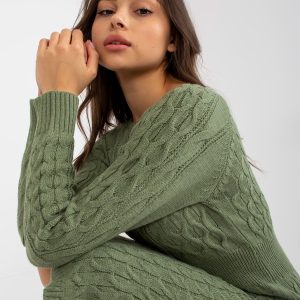 Cumpără cu ridicolul Rochie midi verde deschis cu băiat RUE PARIS