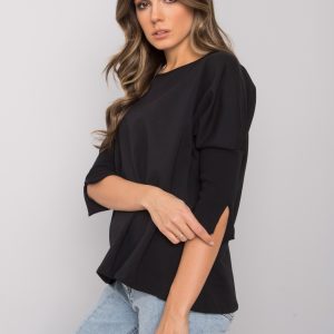 Bluza Hassina Negru Comert cu ridicata