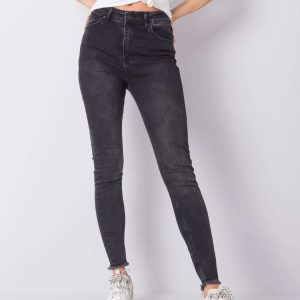 Mănâncă cu pantaloni negri slim fit Taliyah RUE PARIS