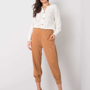 Comert cu ridicata Pantaloni de antrenament Camel Iria RUE PARIS