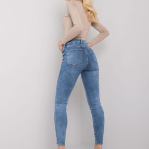 Cumert cu ridicata Blugi skinny albastru deschis Charice