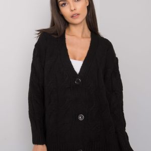 Comert cu ridicol Cardigan negru cu paiete Nashville RUE PARIS