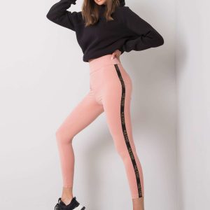 Cumpărați cu ridicolul Jayla RUE PARIS Pale Pink Casual Colanti